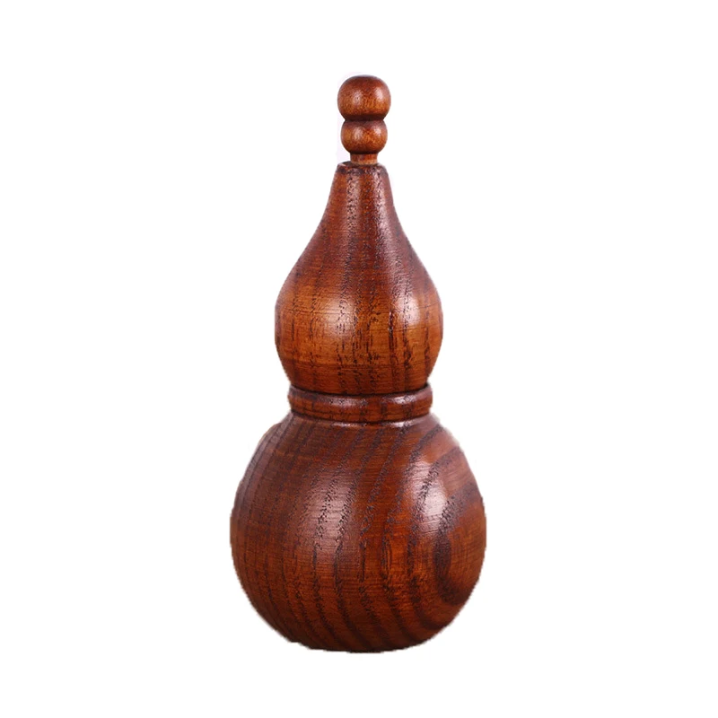 

Portable Wood Toothpick Holder Dispenser Gourd Shaped Toothpick Box Toothpick Holder Container Storage Ornaments For