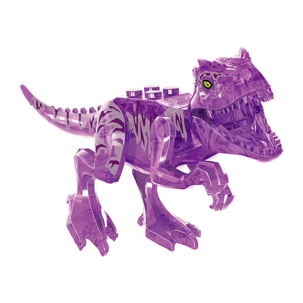 2022 строительные блоки модели Парк Юрского периода тираннозавр спинозавр детские