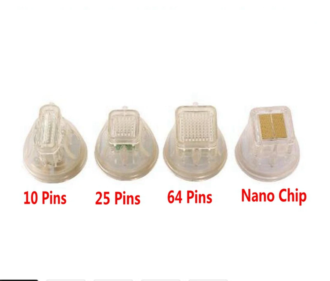 

Disposable Consumable RF Cartridge Needle Tattoo Beauty Fractional RF Microneedle Gold Cartridge 10pin 25pin 64pin Nano