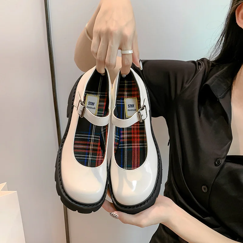 

Women's Shoes Lolita Shoes on Heels Platform Shoes Japanese Style Mary Janes Vintage Girls High Heel College Student Shoes