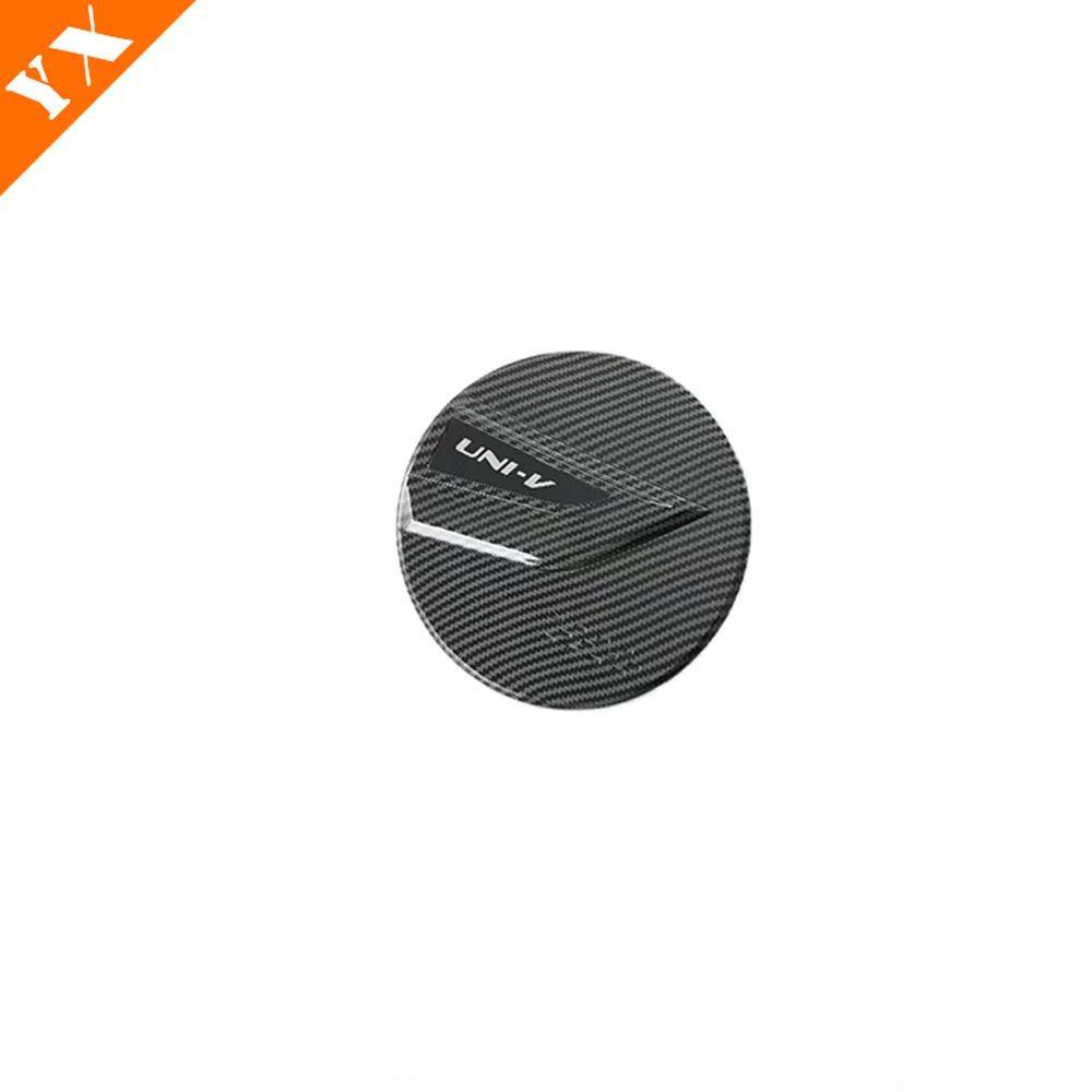 

Аксессуары для Changan UNIV UNI-V 2023-2025, карбоновая отделка, автомобильная заправка, декоративная крышка, крышка топливного бака, декоративная рамка, 1 шт.