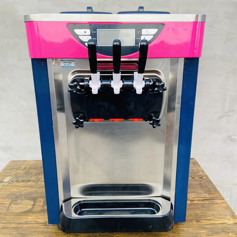 

Kitchen Frozen Sundae Machine Desktop Milk Tea Shop Ice Cream Automatic Washing Machine Fruit Flavored Ice Cream Machine Equipme