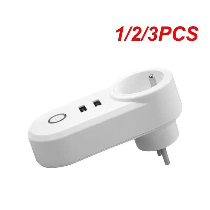 

Умная вилка Woolley с Wi-Fi, 1/2/3 шт., с USB-зарядкой, Европейская, Британская, американская Беспроводная розетка, двойная USB-вилка, таймер, пульт дистанционного управления для умного дома