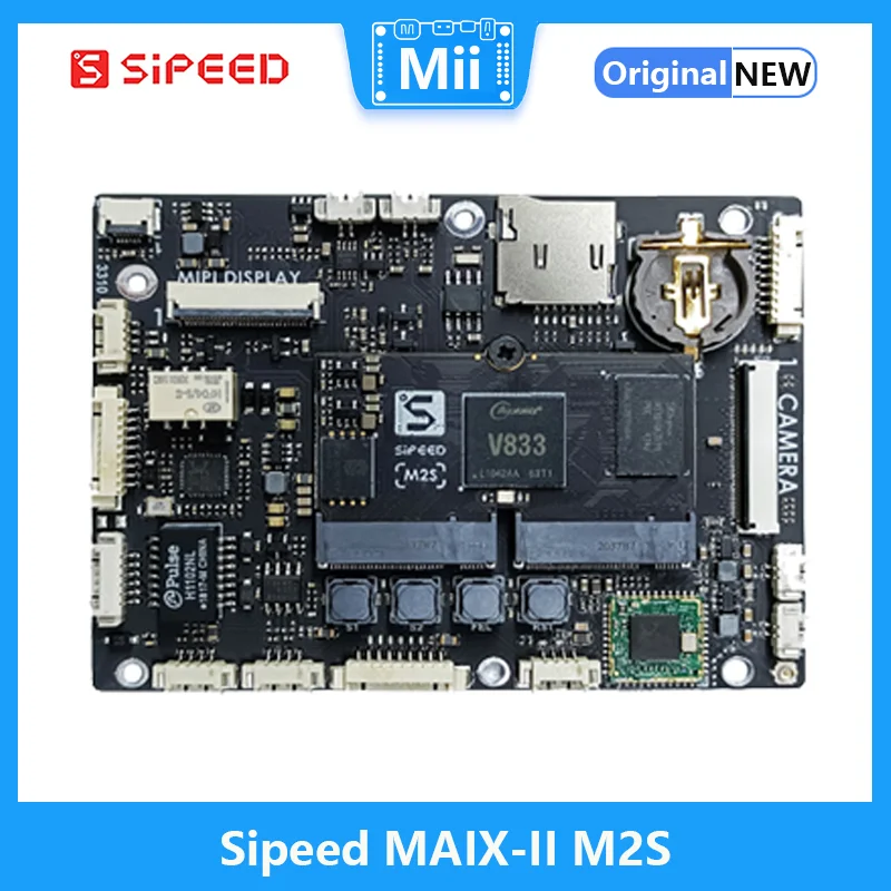 Sipeed MAIX-II M2S разработанная плата глубокого обучения AI + IOT Linux V833 плата
