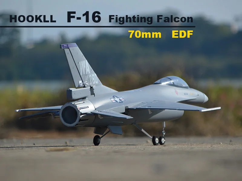 Фото EPO RC Самолет 710 мм Размах крыльев 70 мм EDF HOOKLL F-16 F16 Набор боевых самолетов Falcon Jet или 4S PNP SET Модель RC самолета Хобби №3
