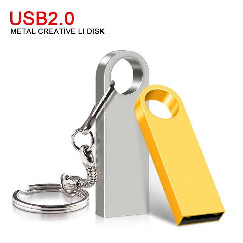 

Металлический USB флеш-накопитель, высокоскоростной флеш-накопитель 2,0 дюйма, 4 ГБ, 8 ГБ, 16 ГБ, 32 ГБ, 64 ГБ, флешка с реальной емкостью, карта памят...