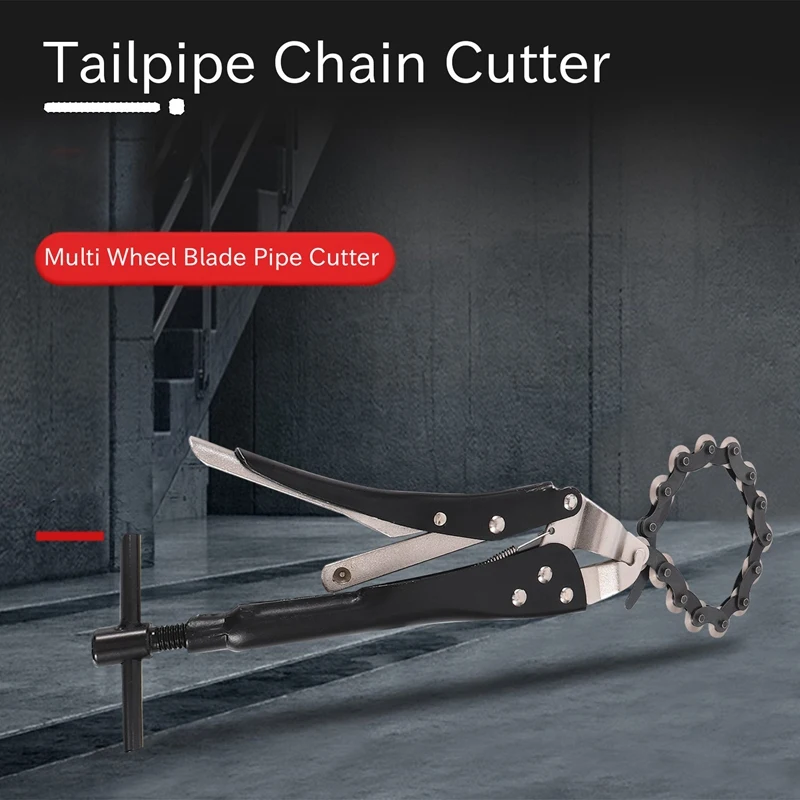 Резак для цепной выхлопной газов инструмент резки цепи выхлопных и задних труб