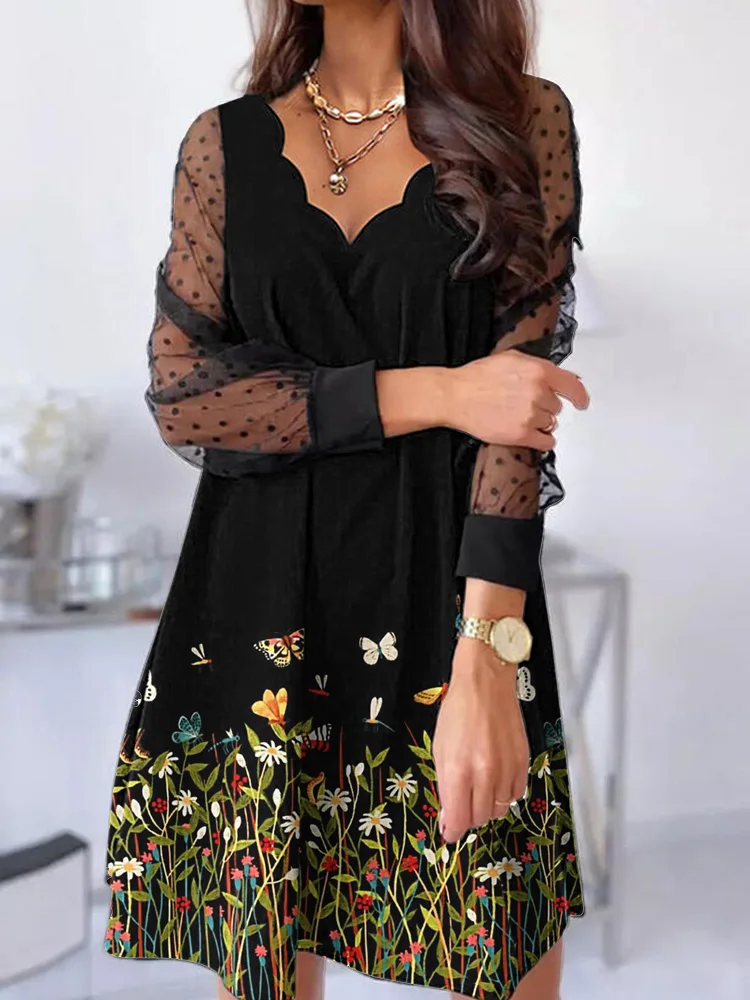 Женское элегантное черное вечернее платье с блестками модное дизайнерское