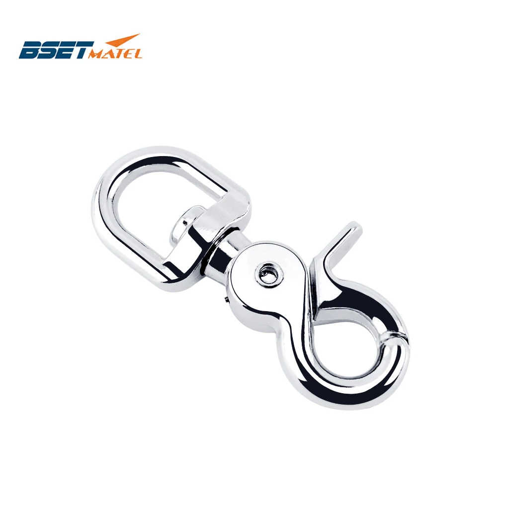 

Zinc Alloy Webbing Bag Trigger Swivel Lobster Clasps Clips Snap Hooks Weave Paracord Lanyard Buckles Clip for Spring Eye Bolt