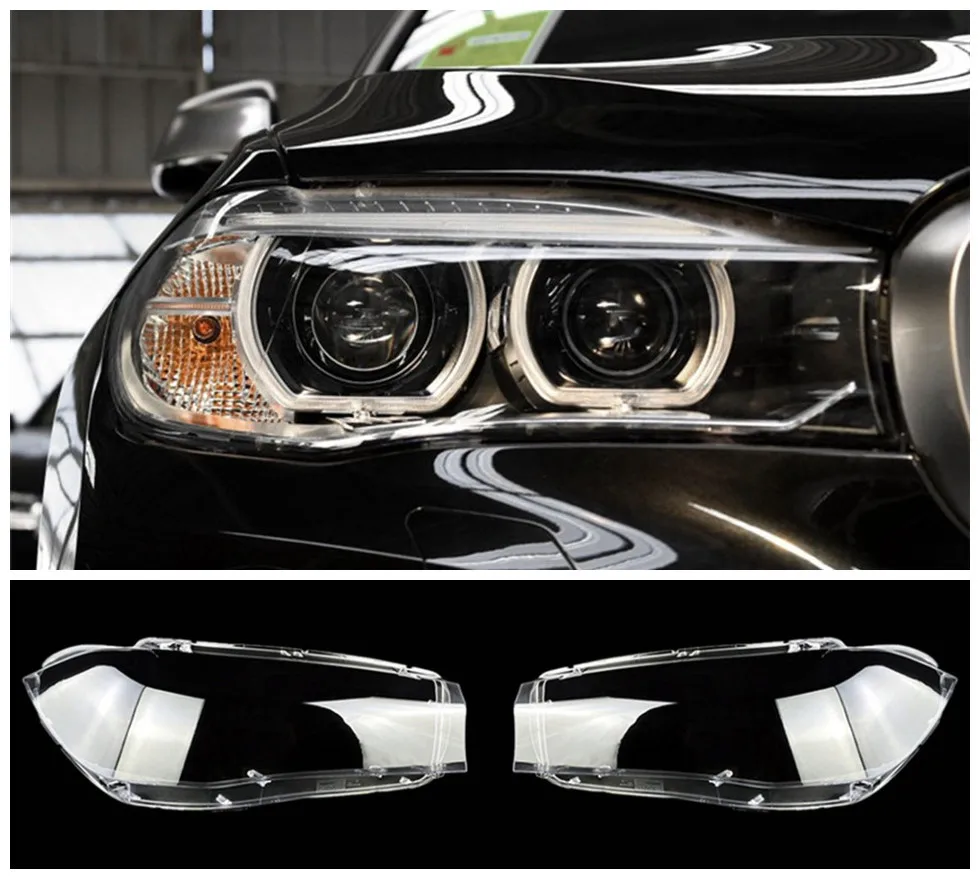 

Прозрачная маска на корпус передней фары для BMW X5 X6 F15 F16 2014-2018