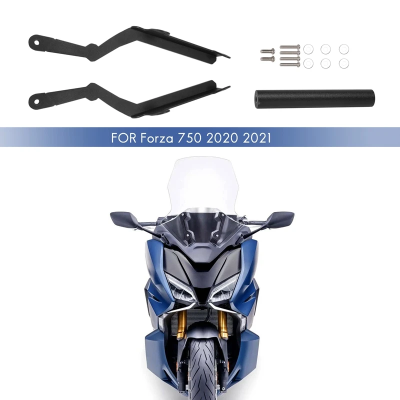 

Motorcycle Windshield Mobile Phone Holder 22MM GPS Mobile Phone Navigation Bracket for Honda Forza 750 2021