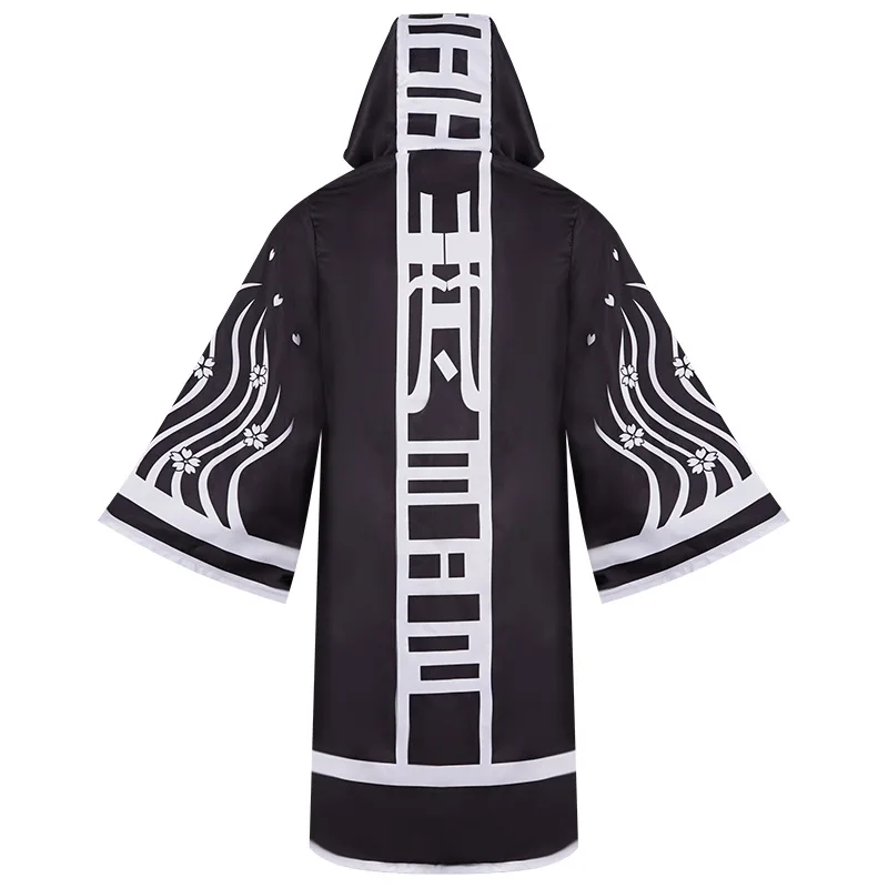 

Кимоно с капюшоном Senju Kawaragi для мужчин и женщин, куртка с принтом Токио, пиджак брахмана ринду и хайтани для косплея на Хэллоуин