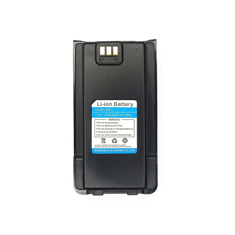 7 4 В 2200 мАч Walkie Talkie DM-1701 литий-ионный аккумулятор DM-1 для Baofeng DM1701 DMR цифровые