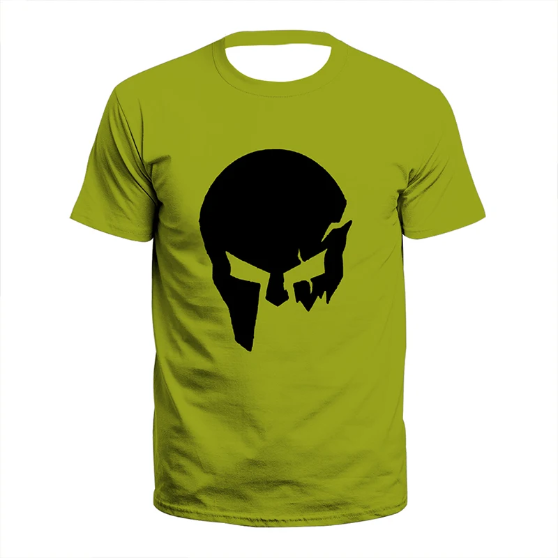 

Men's T-Shirt Punisher Skull Cockscomb Pattern Short Sleeve Outdoor Sportswear Stretch Breathable Lightweight Large Size Top