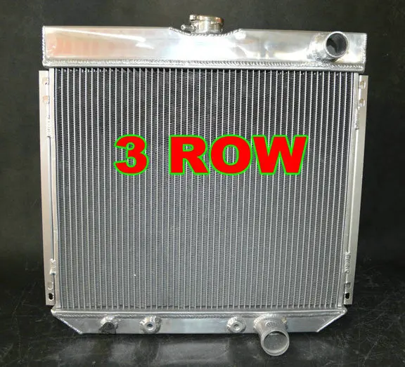 Радиатор 3-рядный сплав FORD MUSTANG MERCURY COUGAR 289302351 W/O AC V8 67-69 |