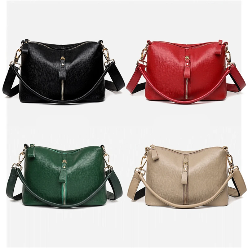 

PU Leather Bags For Women Casual Simple Solid Color Small Women's Handbags High Quality Female Shoulder Crossbody Tote