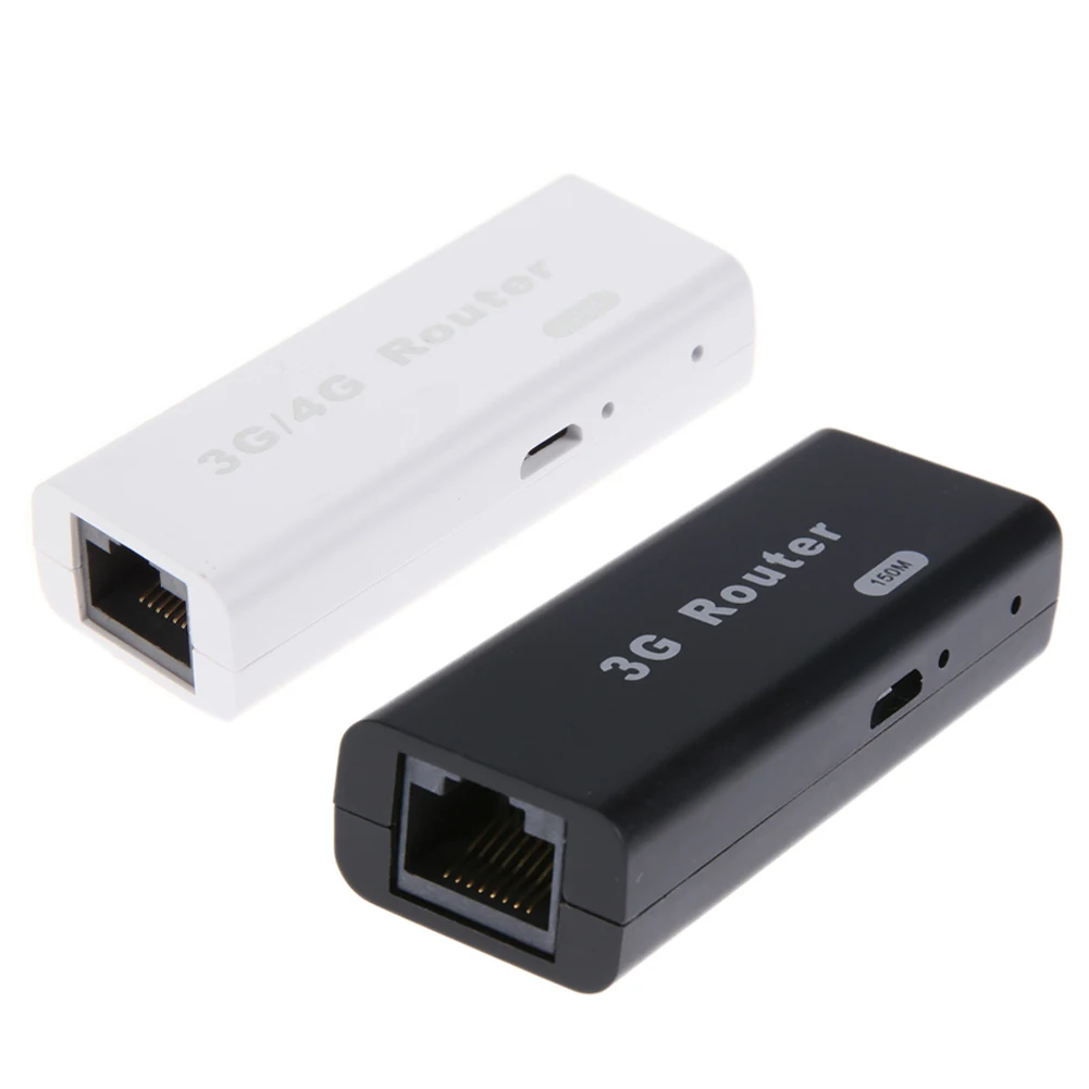 

Mini 3G WiFi Wlan Hotspot AP Client 150Mbps RJ45 USB Wireless Router Compatible with IEEE.802b/g/n standards 150Mbps