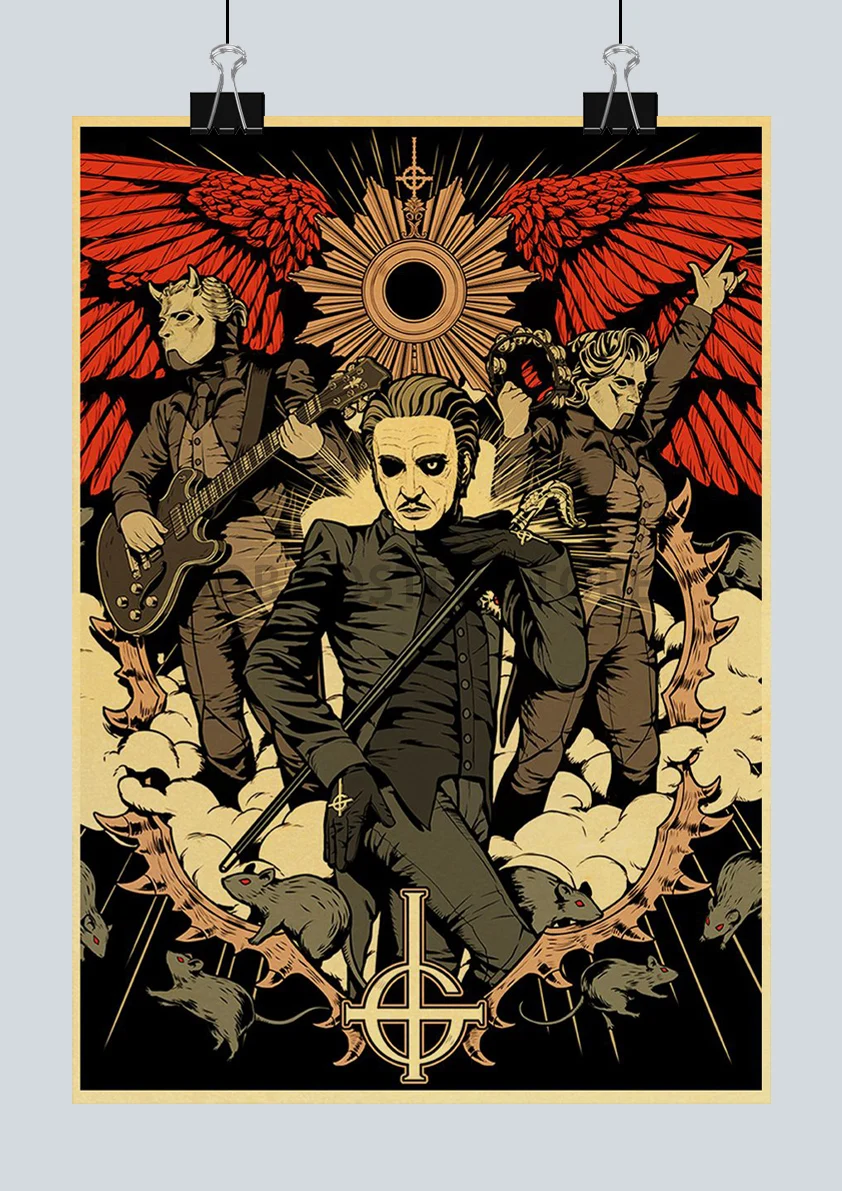 

Классический постер Lanxihaibao группа призраков