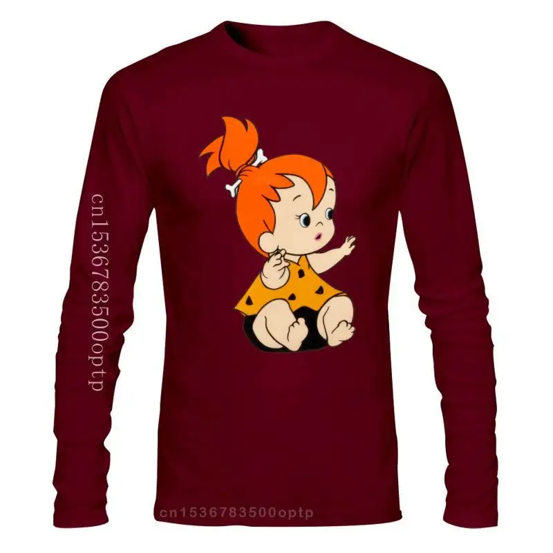 

Man Clothing New DAHWY Pebbles Flintstone Fashion Mens T-Shirt The