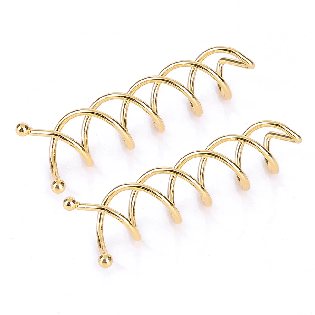 

20Pcs Bun Hair Spiral Hair Pin Screw Hair Pin Hair Styling for, Golden
