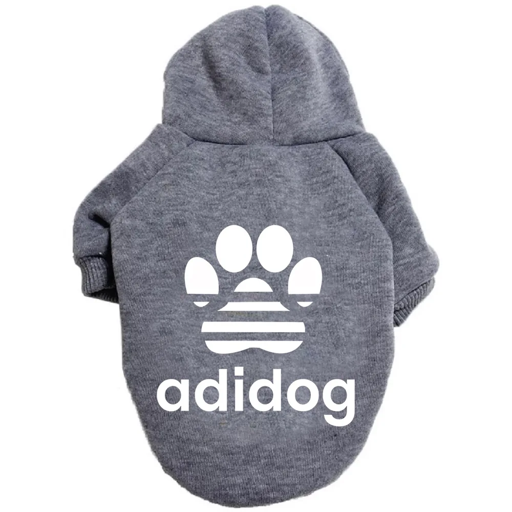 Одежда для собак Adidog зимняя Толстовка домашних животных свитер подходит