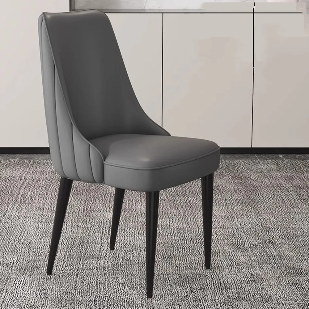 

Modern Dining Chairs Back Support Kitchen Office Dinette Chair Waiting Metal Party Bar Stools Sillas De Comedor Home Decoration