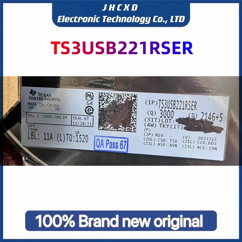 (5 шт./партия) TS3USB221RSER TS3USB221 посылка: Φ аналоговый переключатель-особая цель 100% оригинал и аутентичный