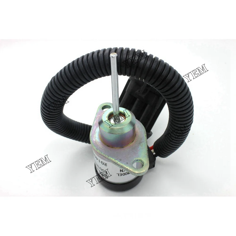 Соленоид отключения V2003 1503ES-12A5UC4S 1G925-60011 для дизельного двигателя Kubota