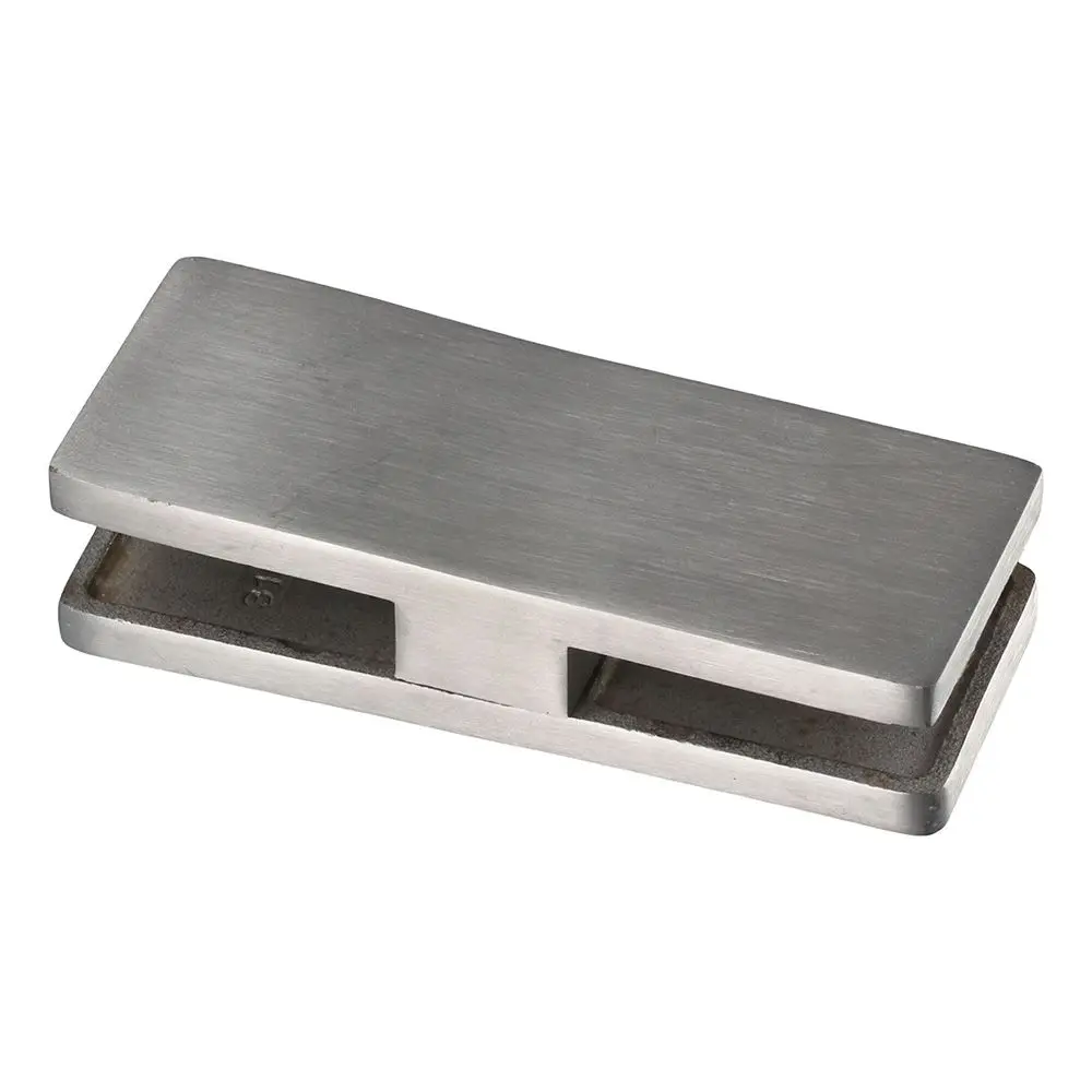 

Stainless Steel Glass Clip Rubber Mat Double Sided Anti-corrosion Securing Clip for Railing Swimming Pool Bathroom