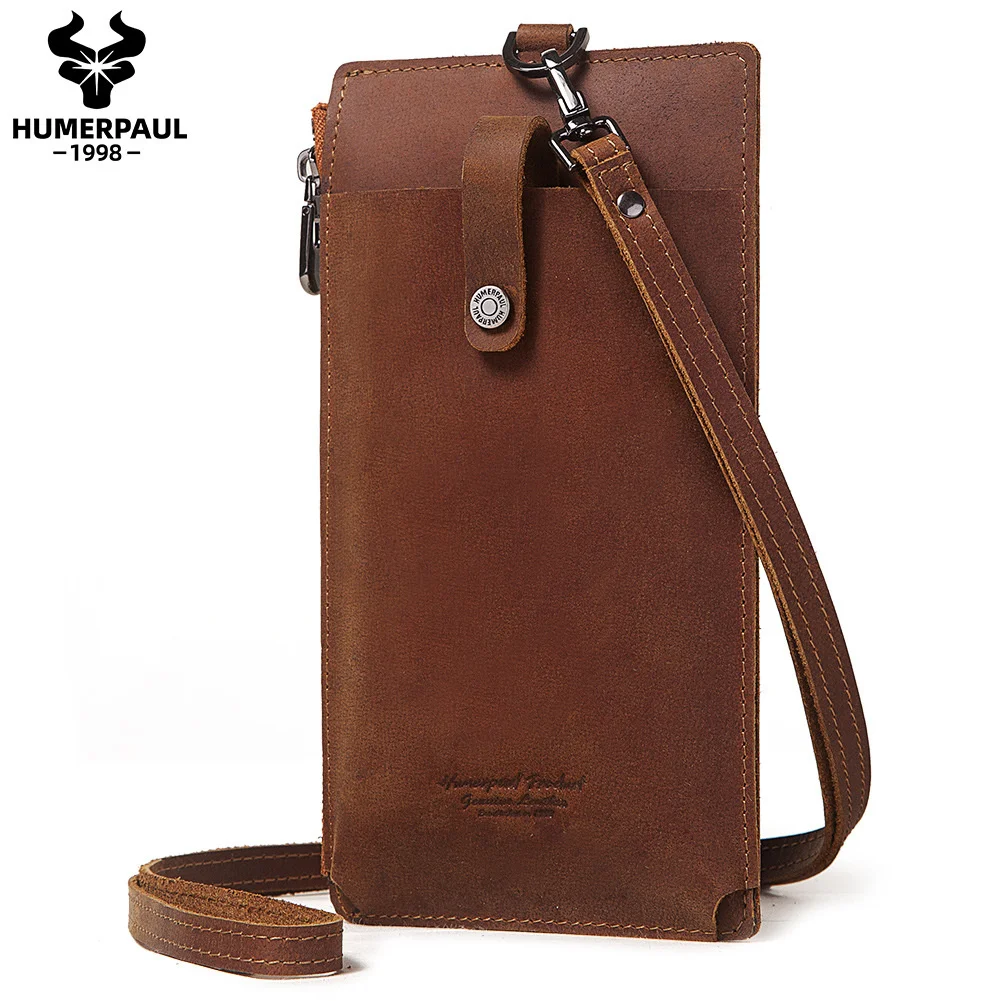 

Мужская и женская сумка из натуральной кожи, на молнии