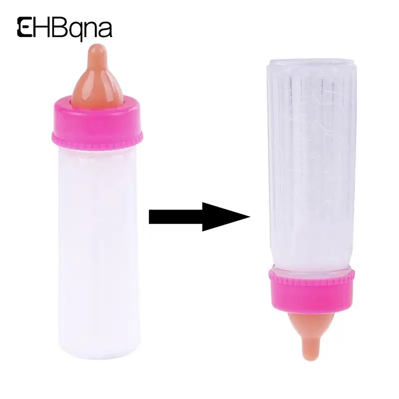 Maigic Baby Reborn Dolls Feeding Bottle Toy Magic Liquid Disappearing Milk Accessories Children Gift Toy Prop Milk Bottle