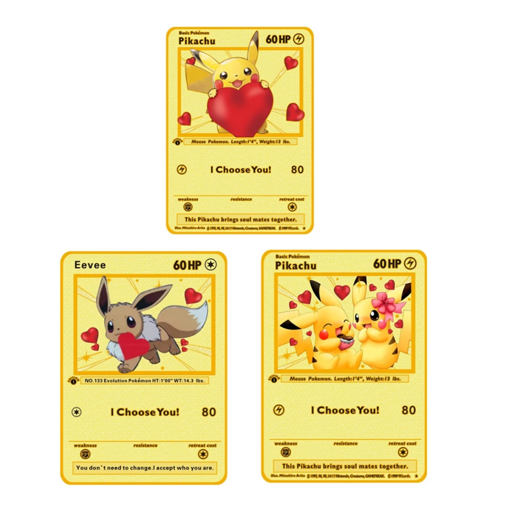 

Pokemon Iron Cards Charizard Vmax Mewtwo Pikachu Metal Pokemon Letters Game Collection Cards Animation Gifts for Childrens Toys