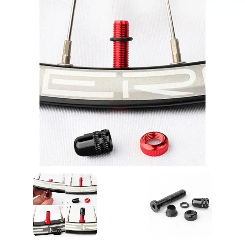 

Components Compact Professional Tire Valve Core Long Service Life Vacuum Valve Lightweight for Road Bike