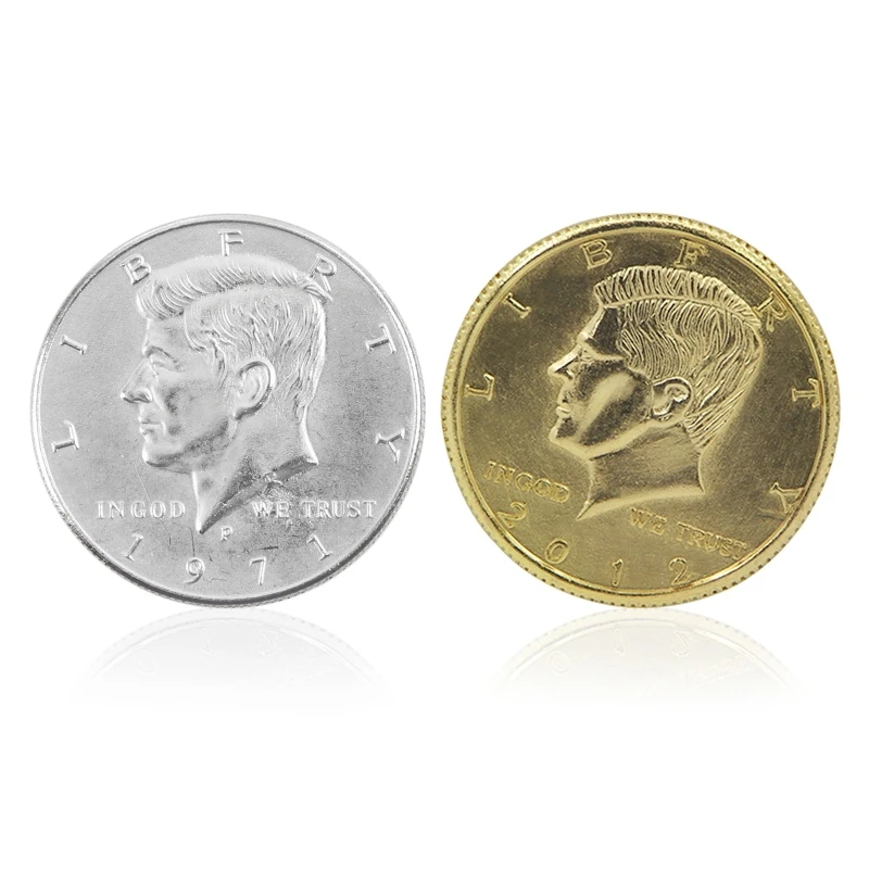 

Coin Magic Trick 1.18 Inches Street Trick Prop Toy Appearing Disappear Illusion Magic Tricks Coin Appear Vanish Magia