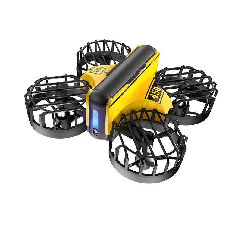 

Мини-Дрон HS450 на радиоуправлении, вертолет с 3D переворачиванием, одна клавиша, автозависание, Безголовый режим, Квадрокоптер с 3 батареями