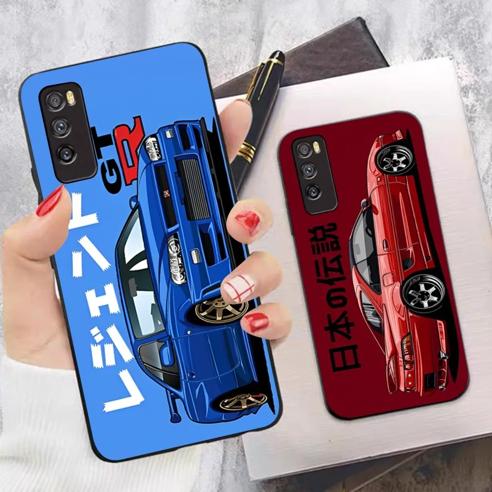 

Japan JDM Sports Cars Comic Phone Case For Huawei Mate 10 20 30 40 50 lite pro Nova 3 3i 5 6 SE 7 pro 7SE