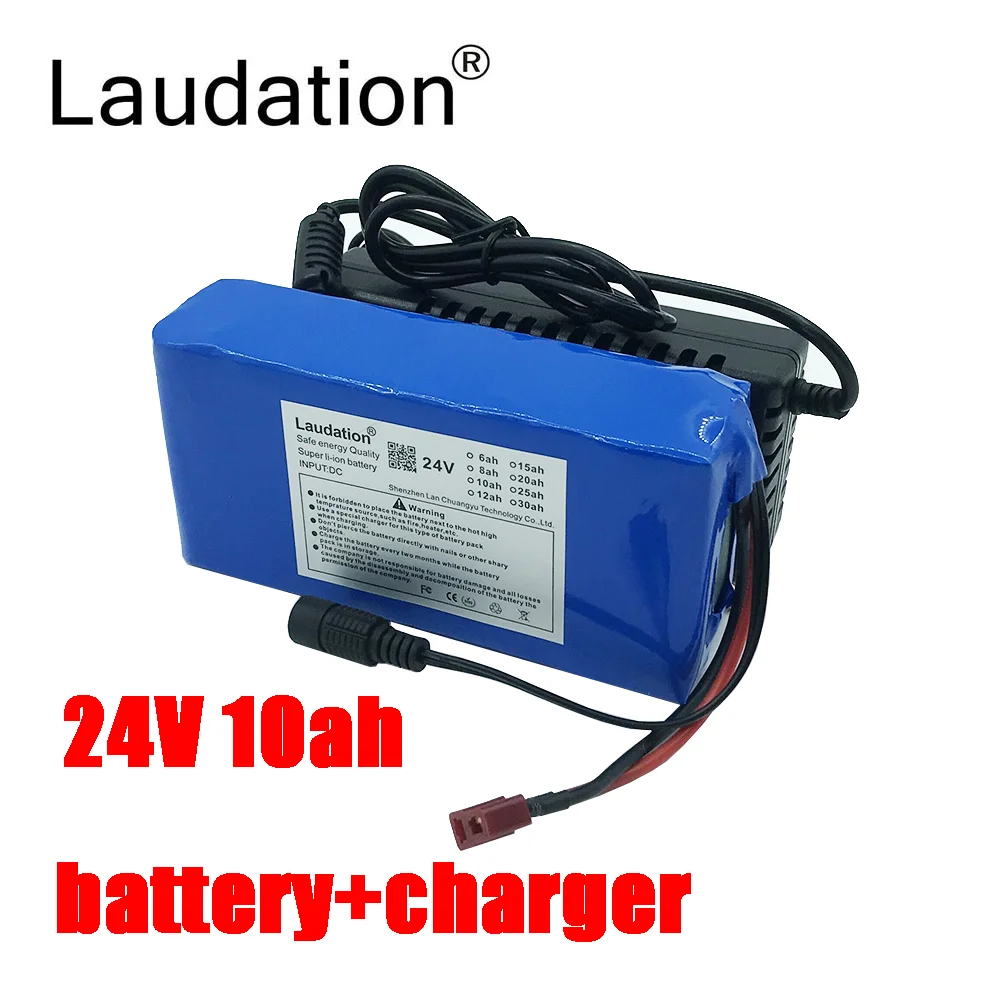 

24V 10Ah 7S2P 18650 Battery Li-Ion Battery Electric Bicycle Moped /Electric/Lithium Ion Battery Pack+2A Charger With 15A BMS