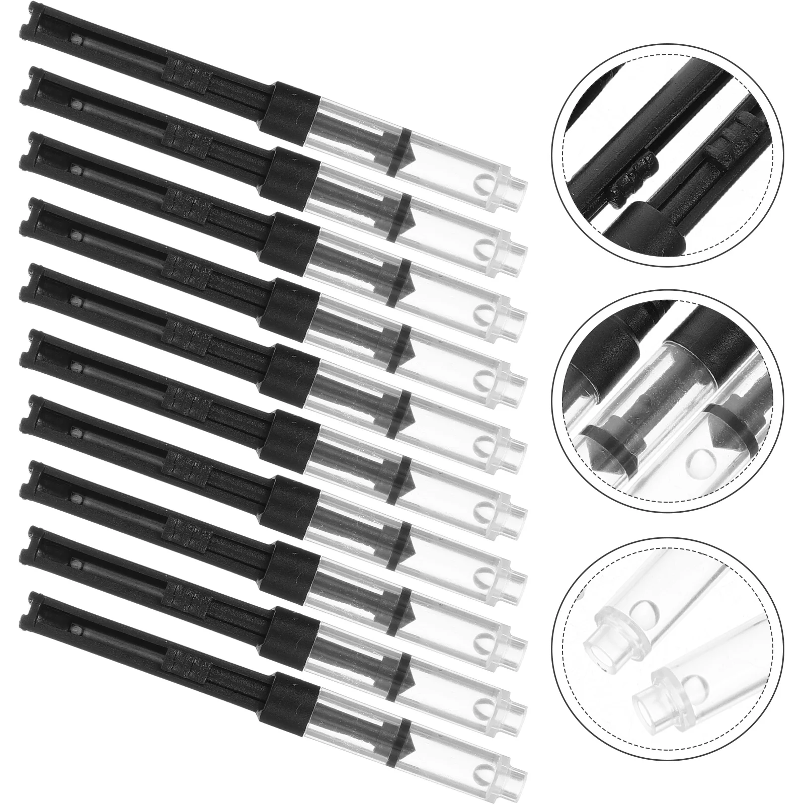 

10 Pcs Fountain Pen Blotter Ink Absorber Tools Refill Tube Spring Converter Filler Auxiliary Assistant