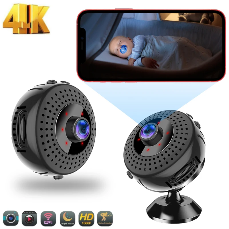 

4K Full HD 1080P Мини Ip камера XD Wi-Fi камера ночного видения
