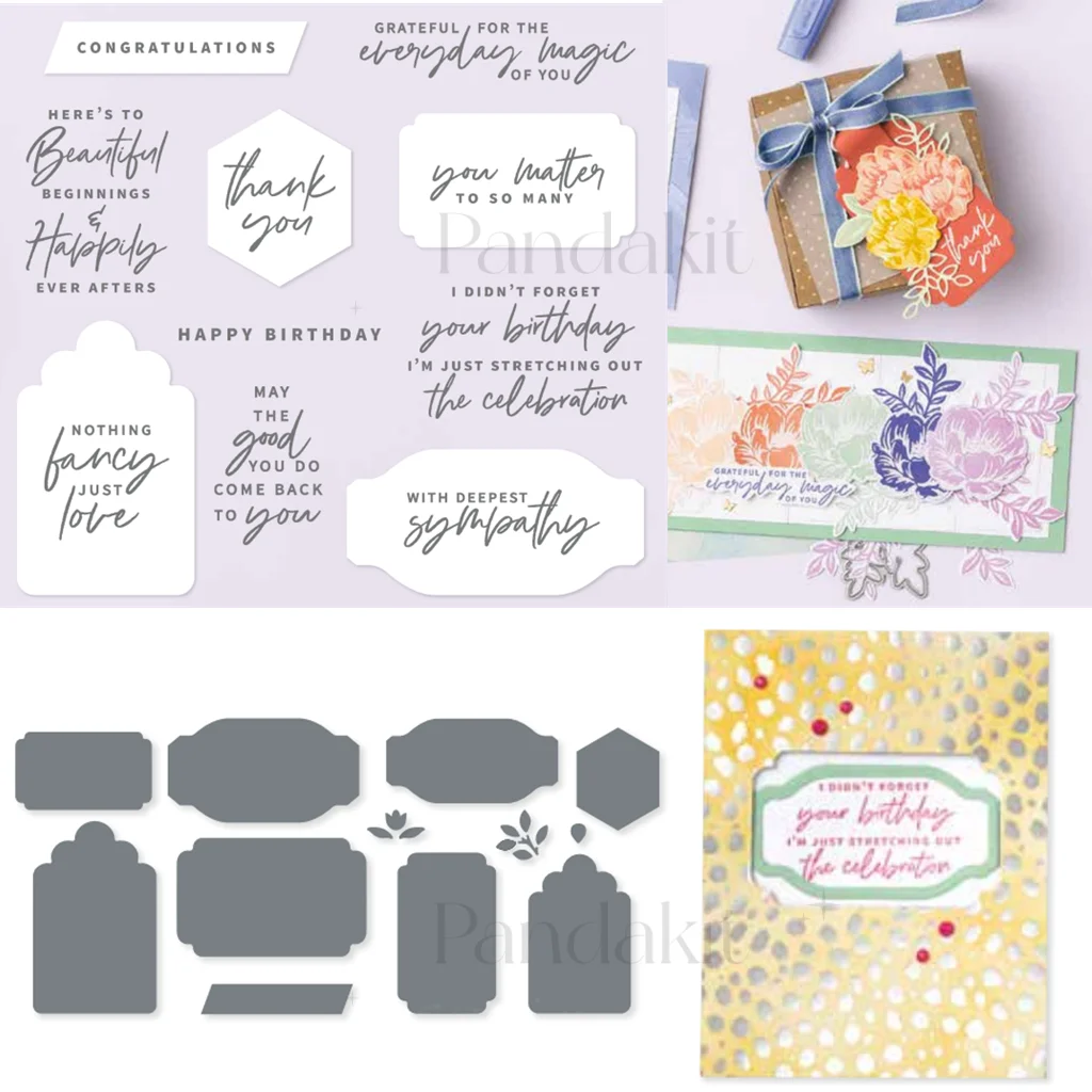 

Something Fancy 2023 New Arrivals Clear Stamp Metal Cutting Dies Scrapbooking Decorative DIY Make Paper Cards Photo Album