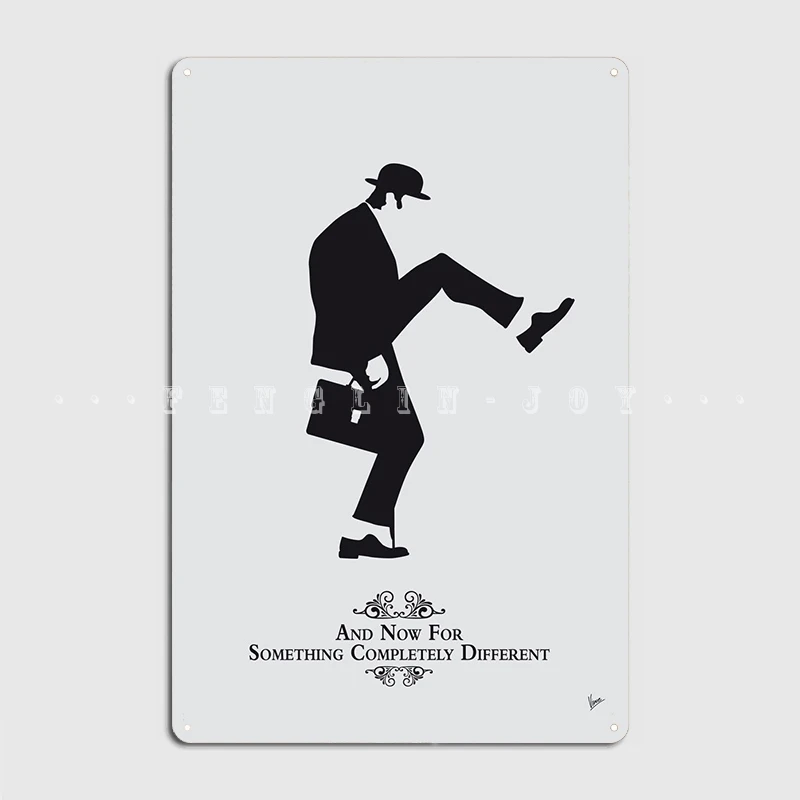 

My Silly Walk Poster Metal Plaque Poster Wall Mural Living Room Vintage Plaques Tin Sign Poster