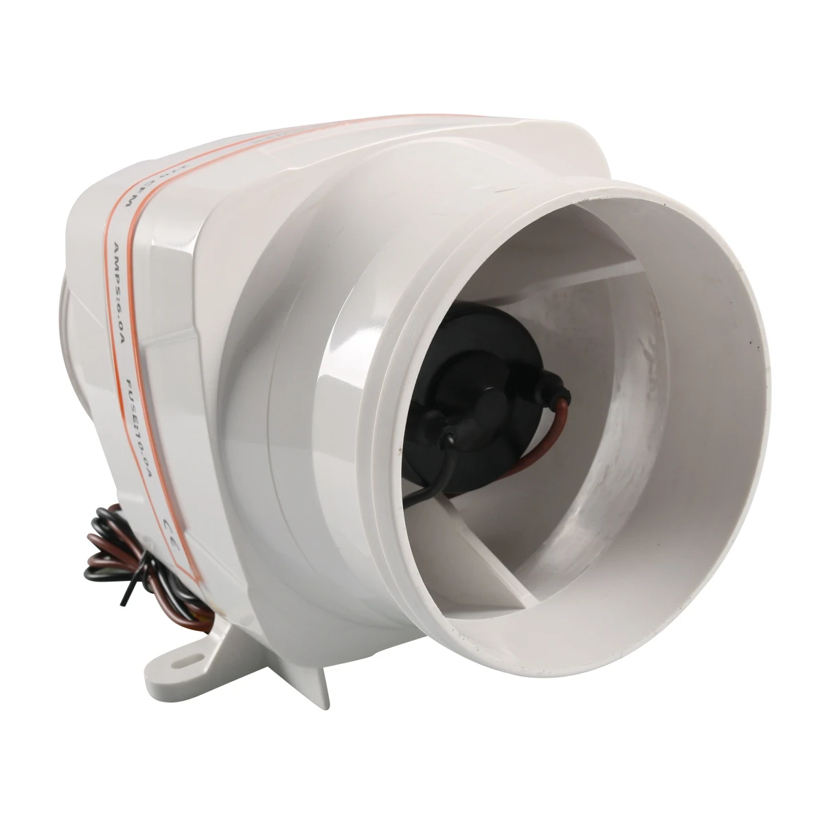 12 В 270 куб. футов в минуту Вентилятор для лодки 4-дюймовый линейный морской трюмный