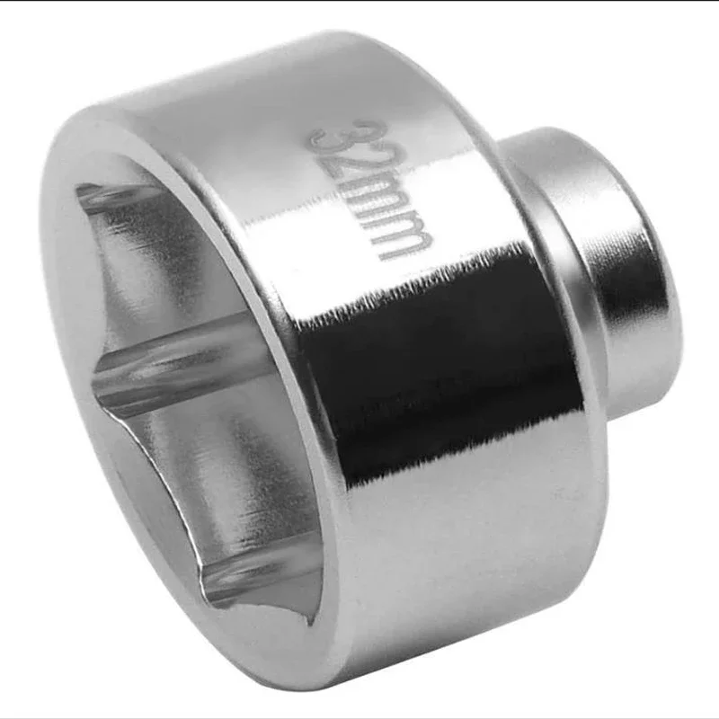 7 шт. Набор торцевых ключей для снятия масляного фильтра низкопрофильный 24 мм 27 29