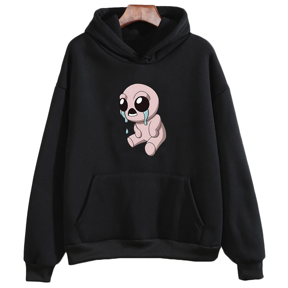 

Roguelike The Binding of Isaac Oversized Hoodie Girls Fashion Kawaii/Cute Cartoon Long-sleeved Sweatshirt Spring & Autumn Fleece