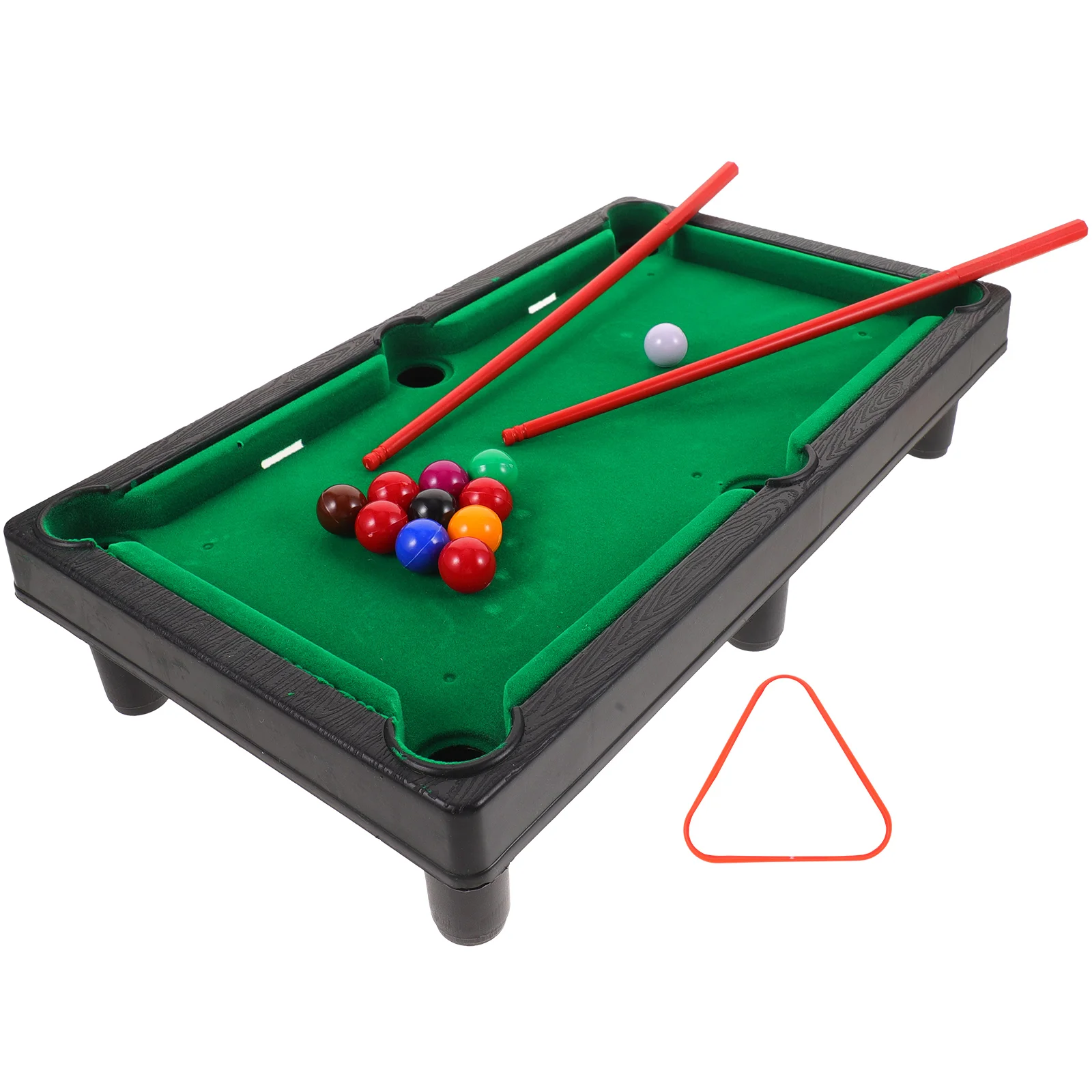 

1 Set Miniature Billiard Toy Mini Pool Table Game Toy Family Party Game for Kids Adults