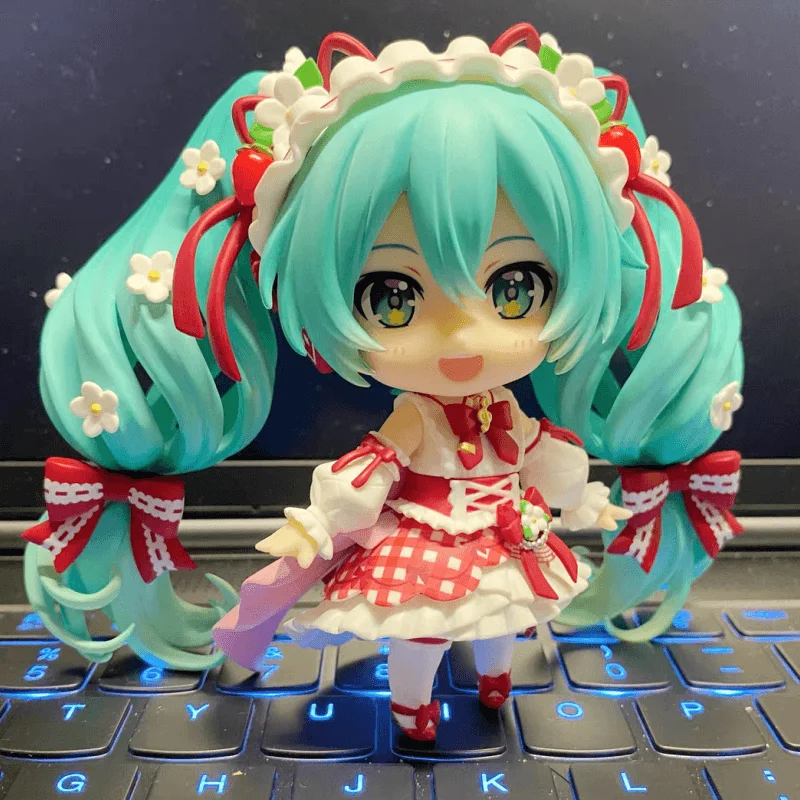 

Original Hatsune Miku 15th Anniversary Gsc Kawaii Anime Figure Good Smile Nendoroid #1939 Collectible Model Action Gift Toy