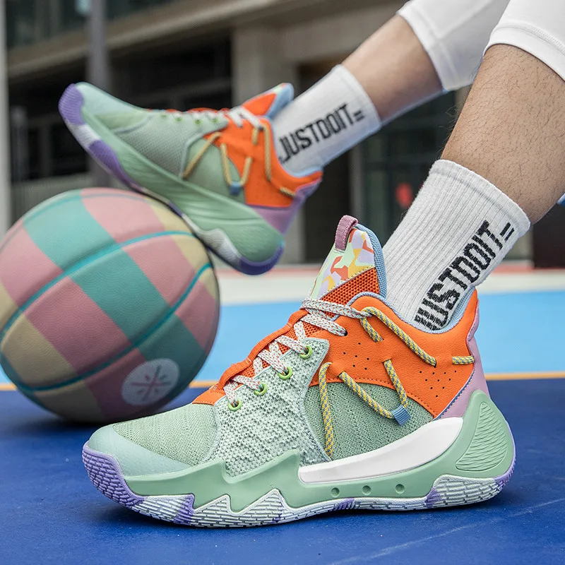 New Arrival Brand Men's Basketball Shoes Breathable Confortable Sports Shoes Unisex Training Athletic Sneakers For Men Women