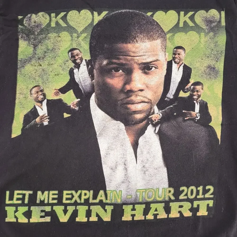 Кевин Харт позвольте мне объяснить Тур 2012 футболка Размер Средний M редкий az