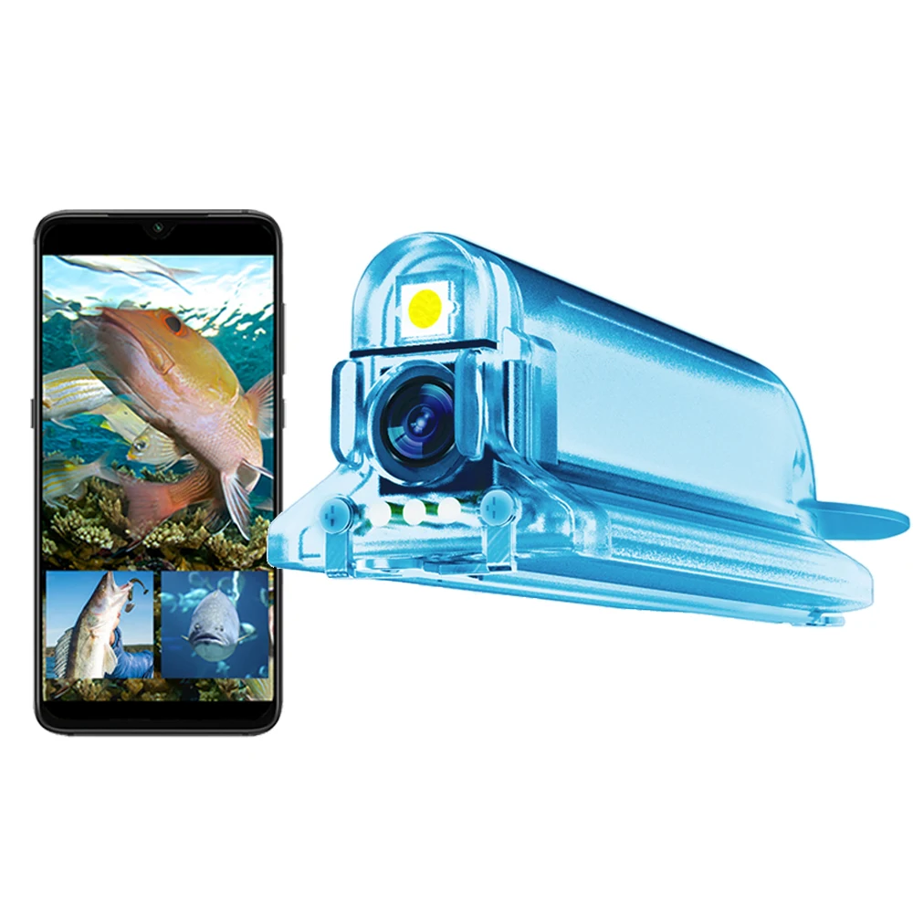 Upgrade Mini Light Weight Spinning Cellular Full Hd 1080P Wireless Underwater Fishing Video Camera