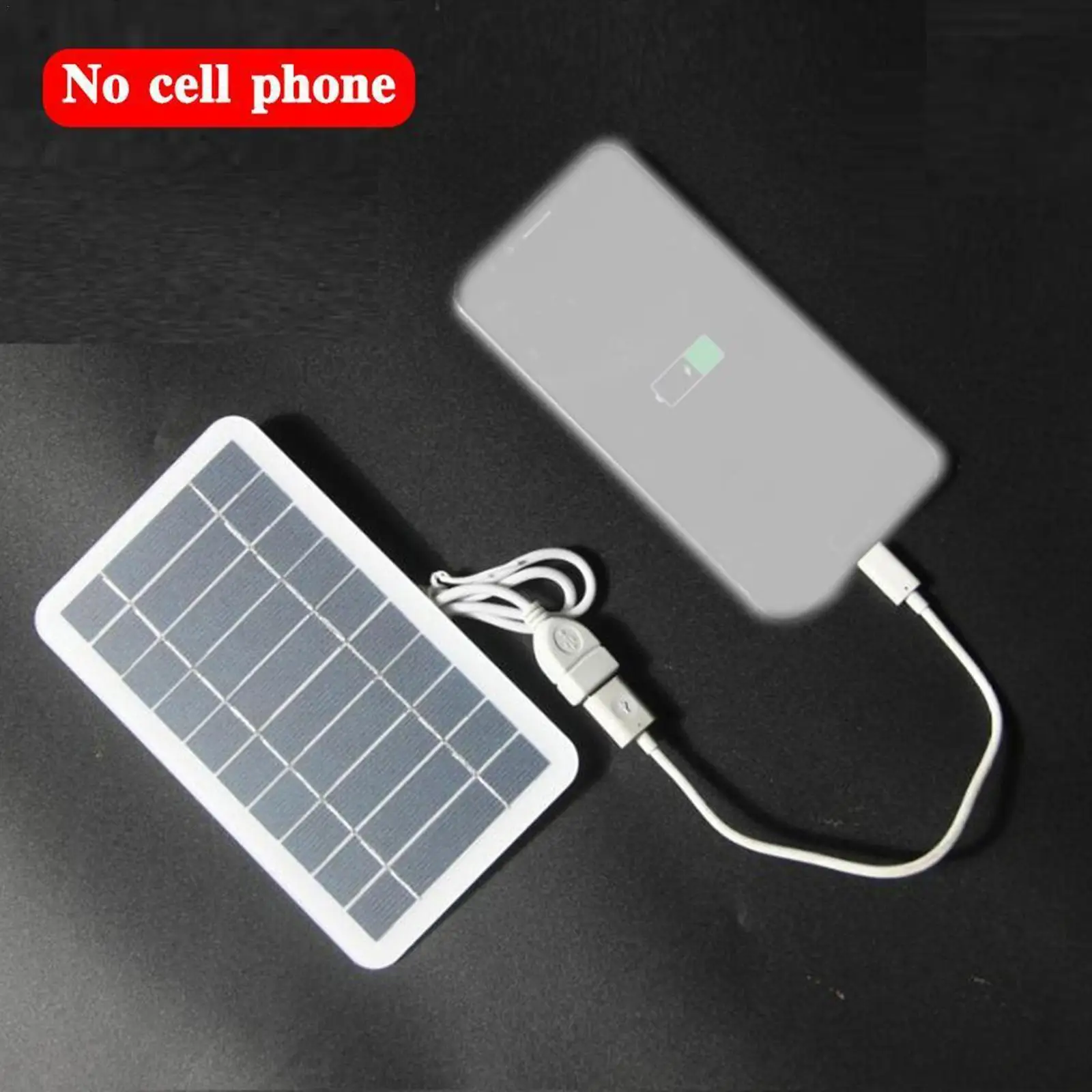 

Portable Solar Panel 5v 2w Solar Plate With Usb Safe Charge Stabilize Battery Charger For Power Bank Phone Outdoor Camping